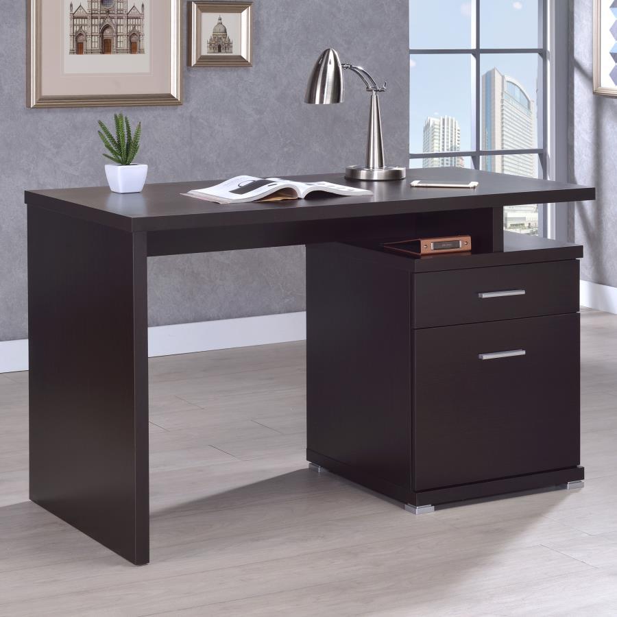 Irving - 2-Drawer Office Computer Desk CoasterEveryday