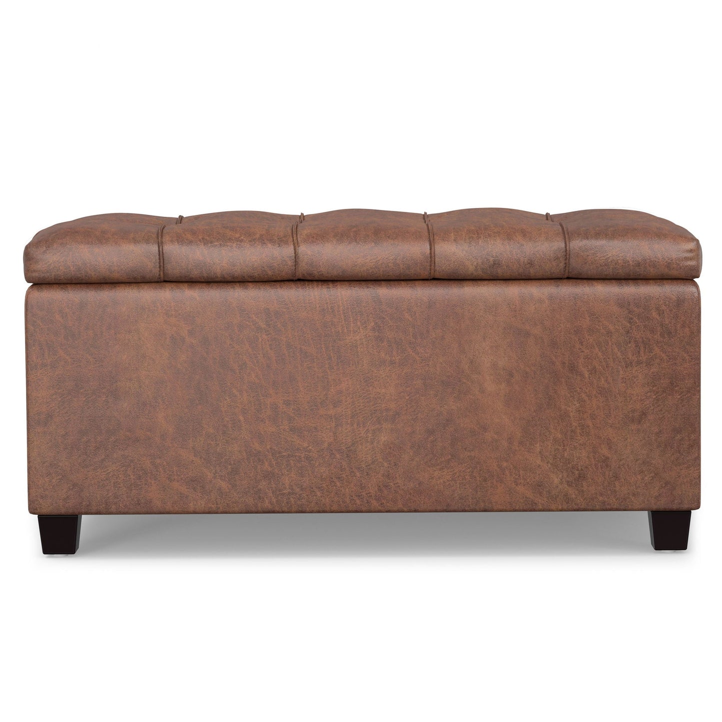 Sienna - Upholstered Storage Ottoman Bench Simpli-Home