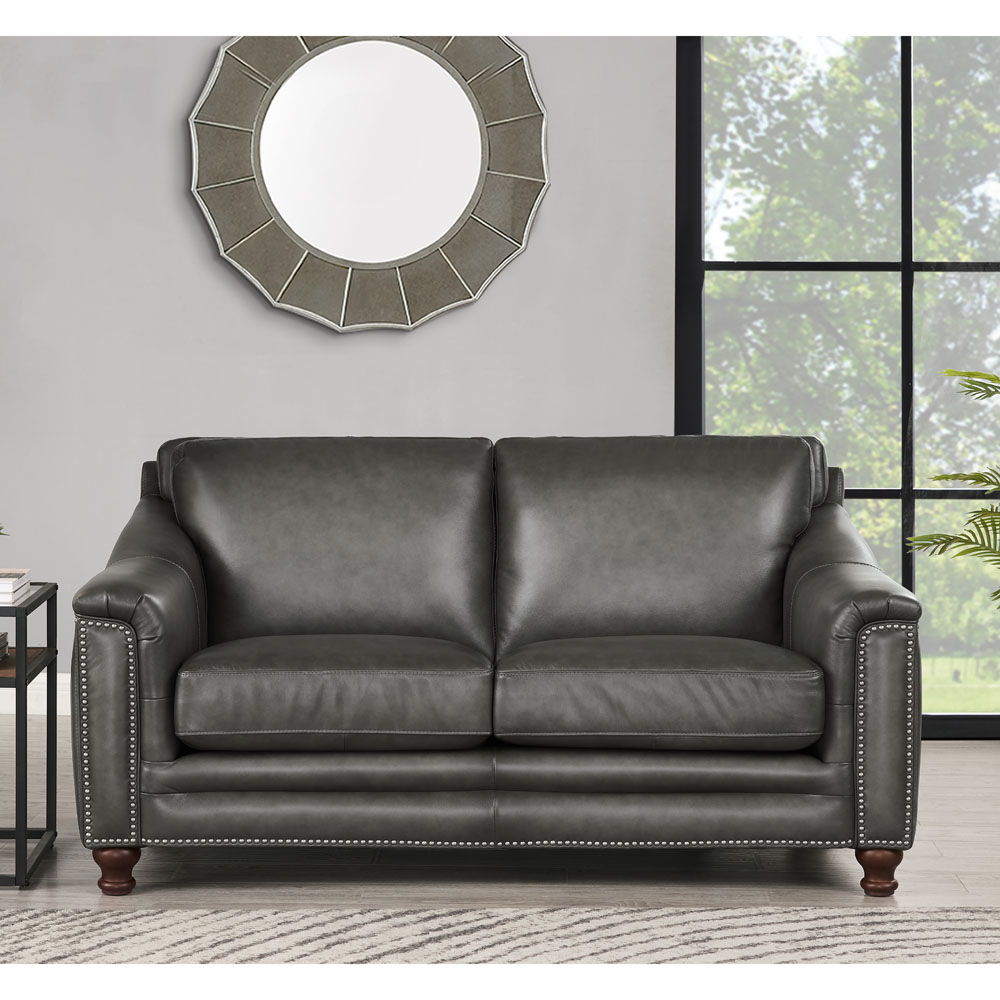 Belfast - Top Grain Leather Loveseat Hydeline Furniture