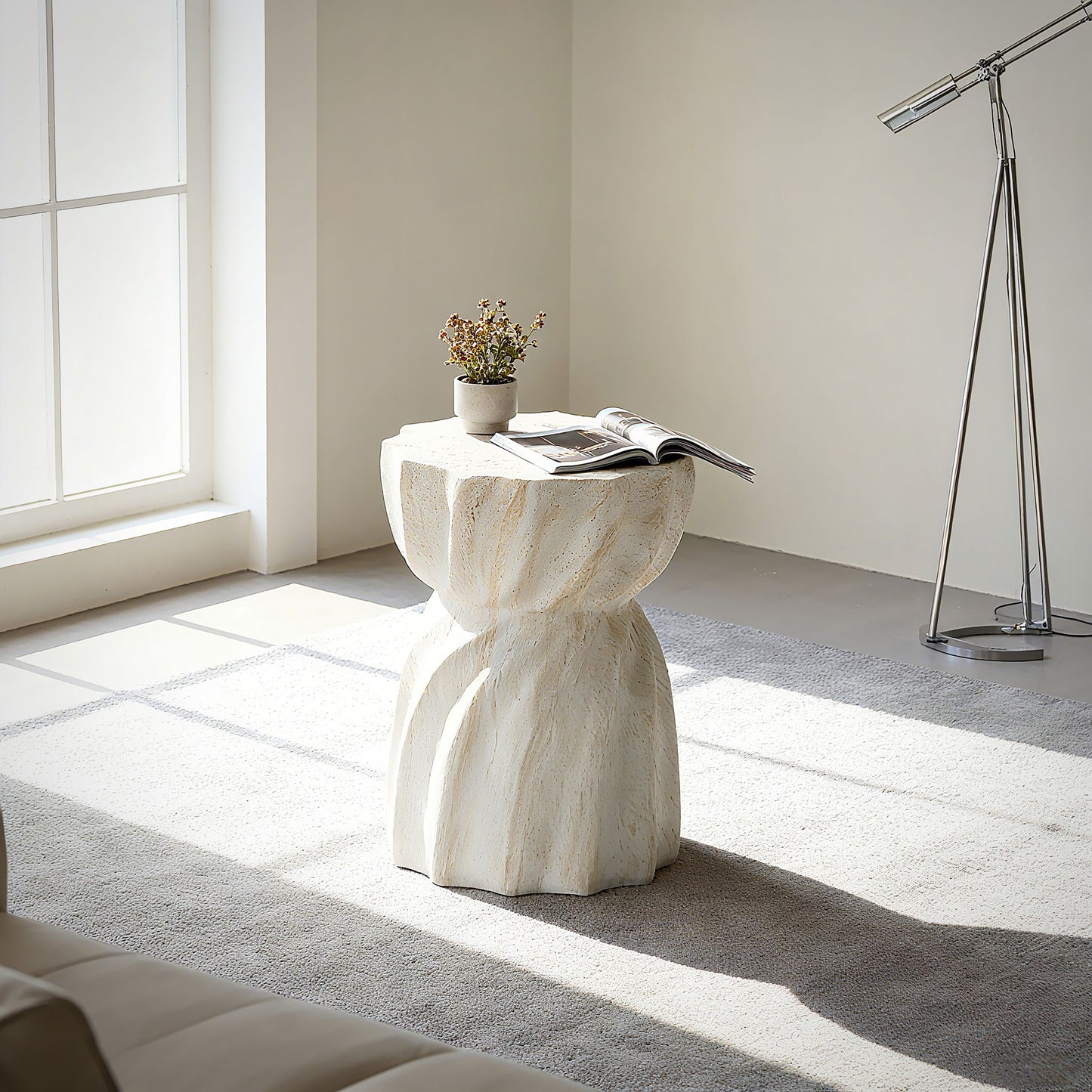 Outdoor End Table - Marble Home Essentials