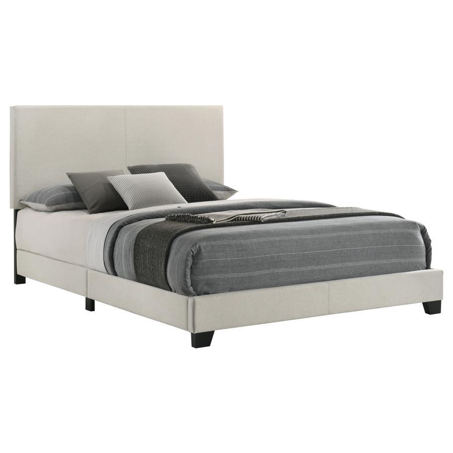 Dorian - Upholstered Panel Bed CoasterEveryday