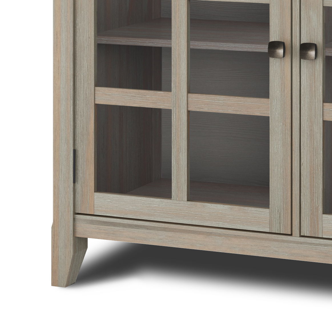 Acadian - Wide Storage Cabinet Handcrafted Simpli-Home