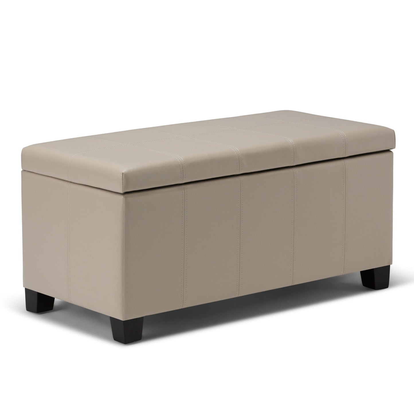 Dover - Upholstered Storage Ottoman Bench Simpli-Home