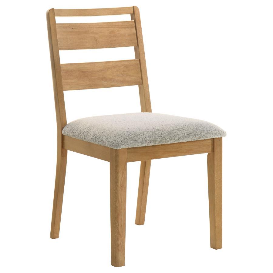 Duncan - Ladder Back Dining Side Chair (Set of 2) - Washed Oak Coaster Fine Furniture
