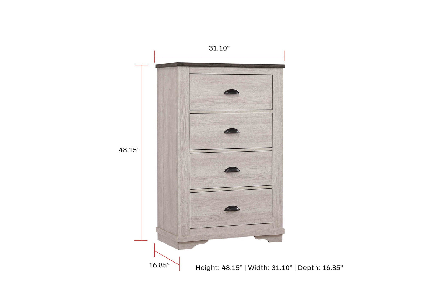 Coralee - Accent Chest Crown Mark