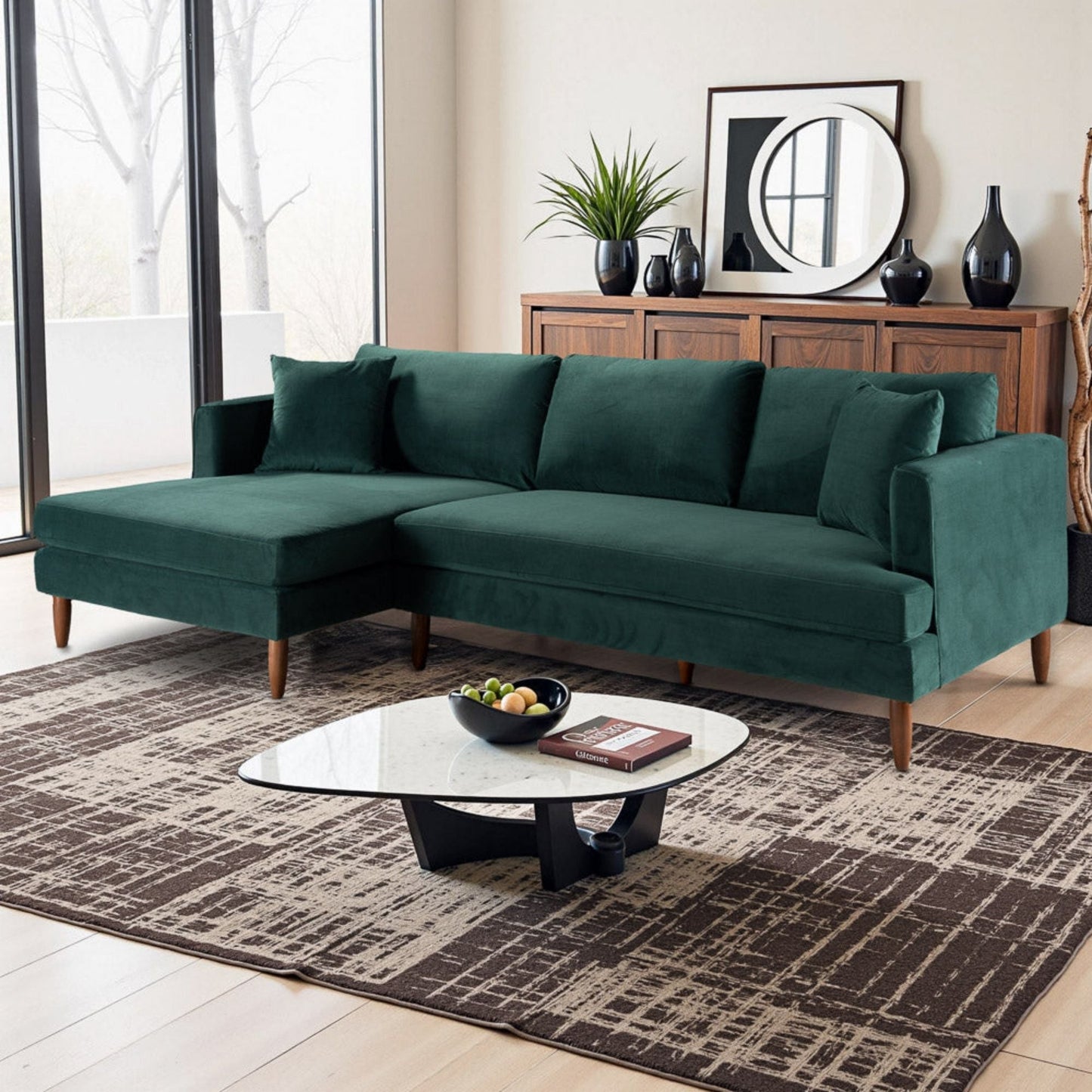 Blake - L-Shaped Sectional Sofa Ashcroft Furniture