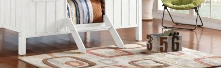 Spring - Full Bed - White / Pink Acme