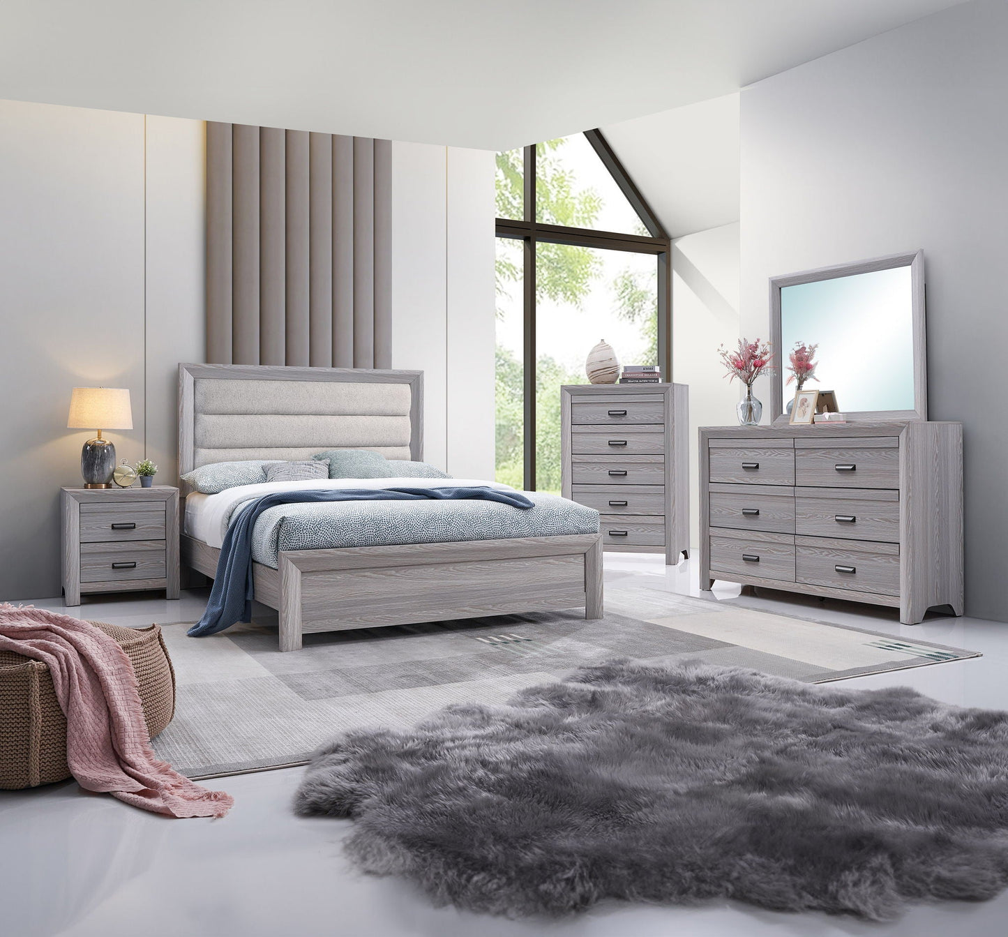 Adelaide - Upholstered Bed Crown Mark