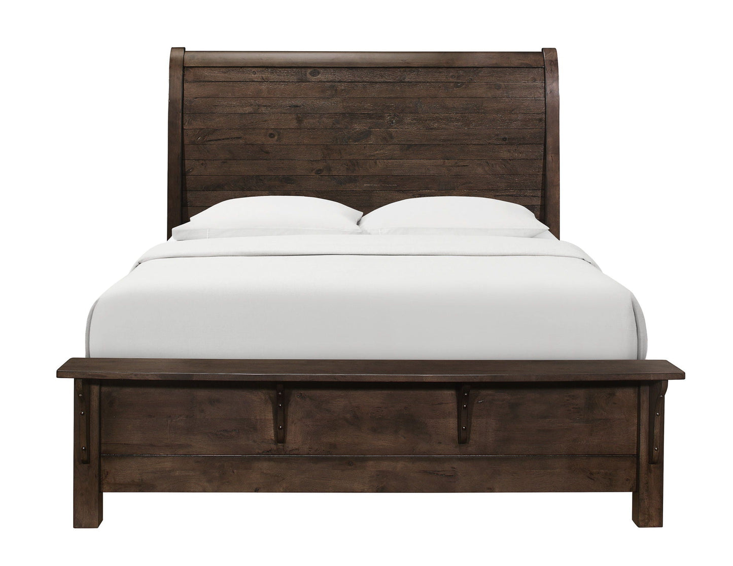 Verna - Sleigh Bed Emerald Home