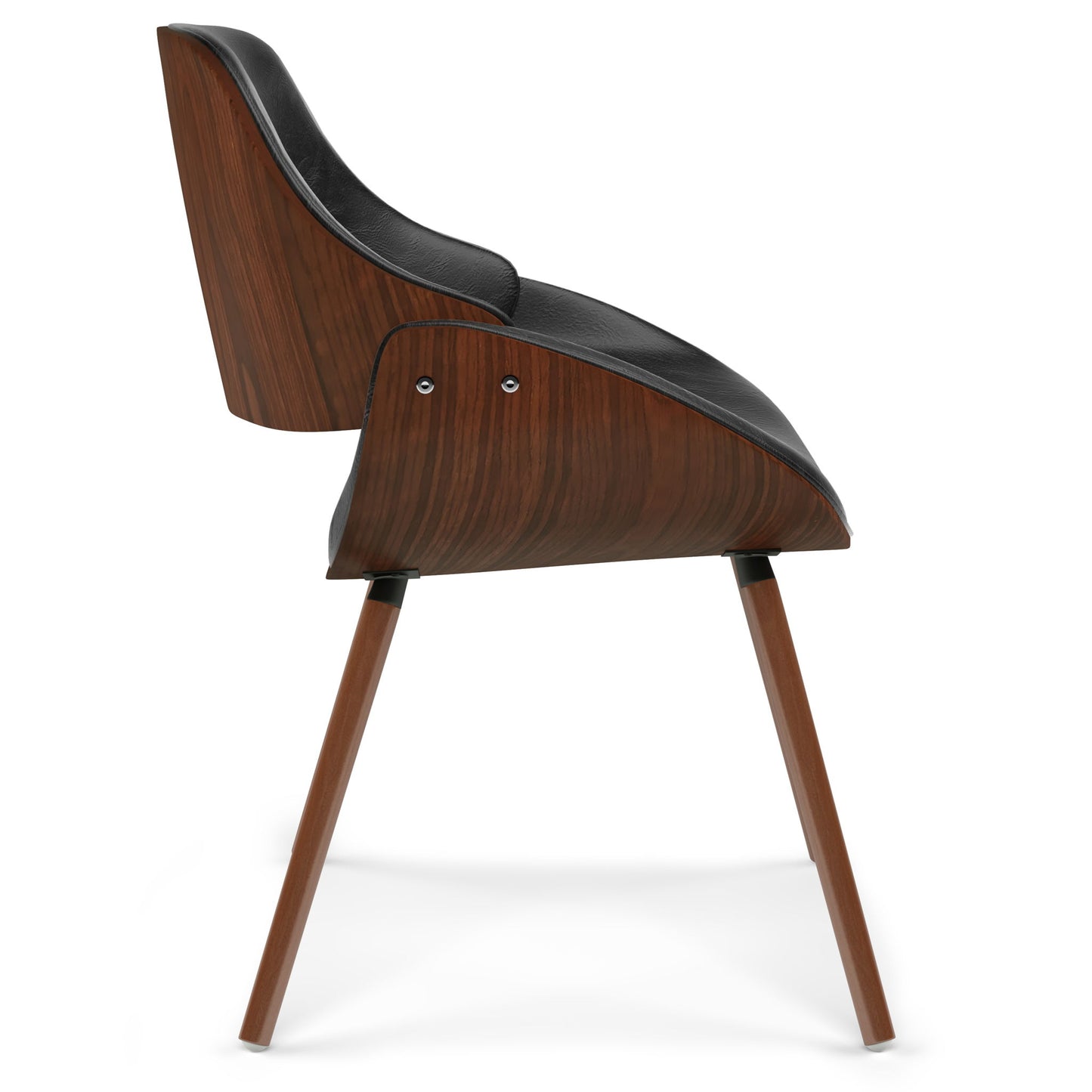 Malden - Mid Century Bentwood Dining Chair Simpli-Home