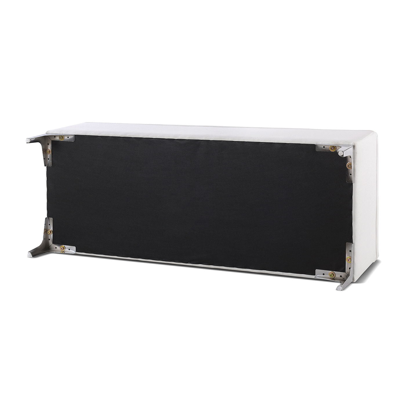 Madelyn - Modern Storage Bench - Bright White Dye Jennifer Taylor Home