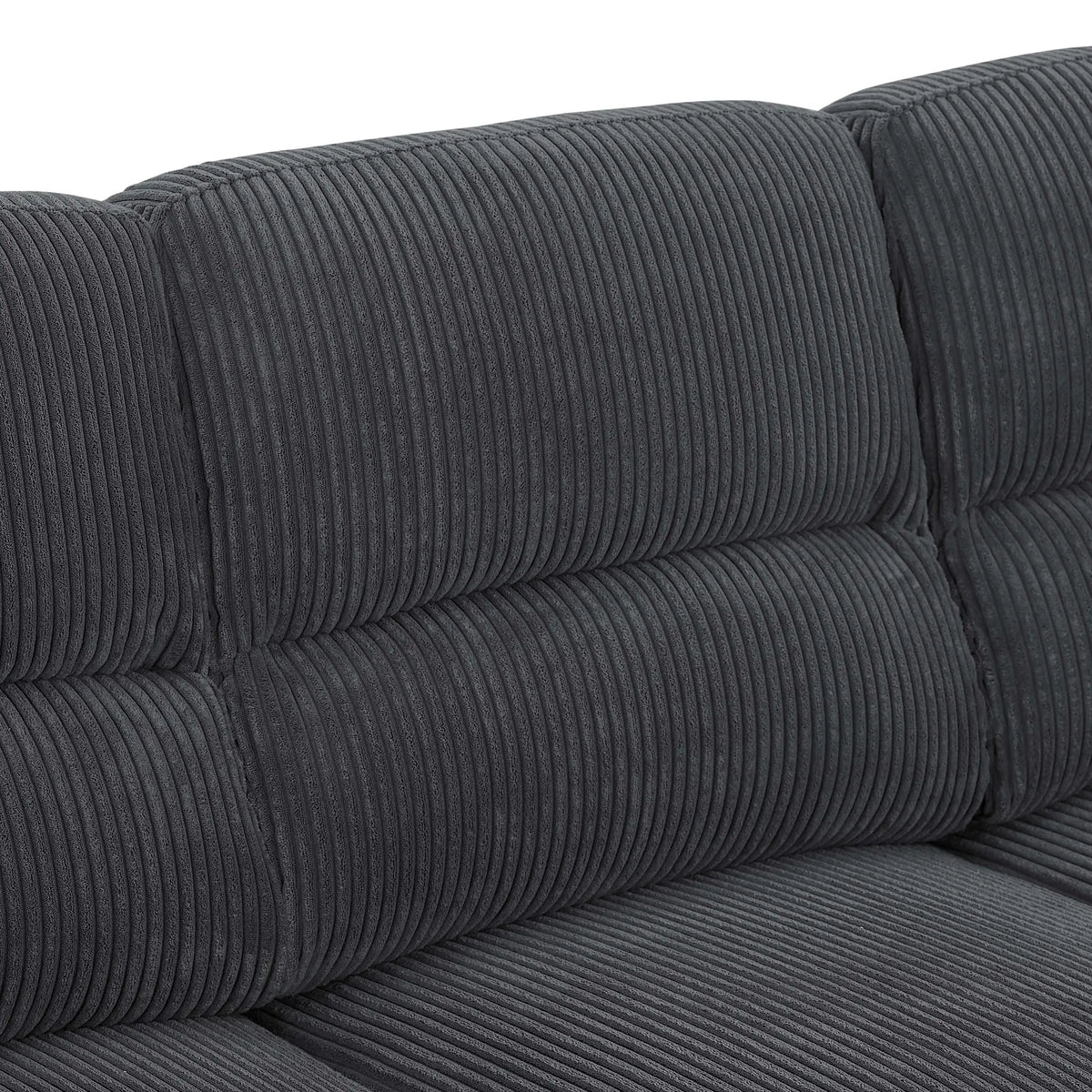 Vintage Inspired 3 Seat Sofa With Tufted Cushions The Soft House
