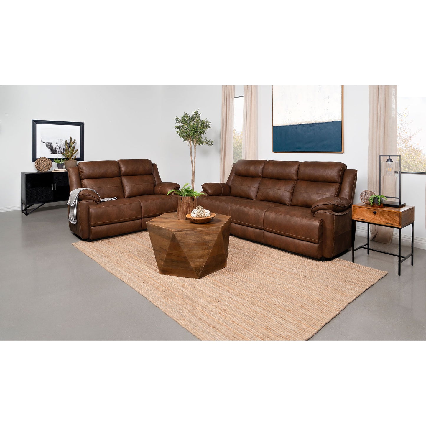 Worthington - Upholstered Sofa Set Furniture Max