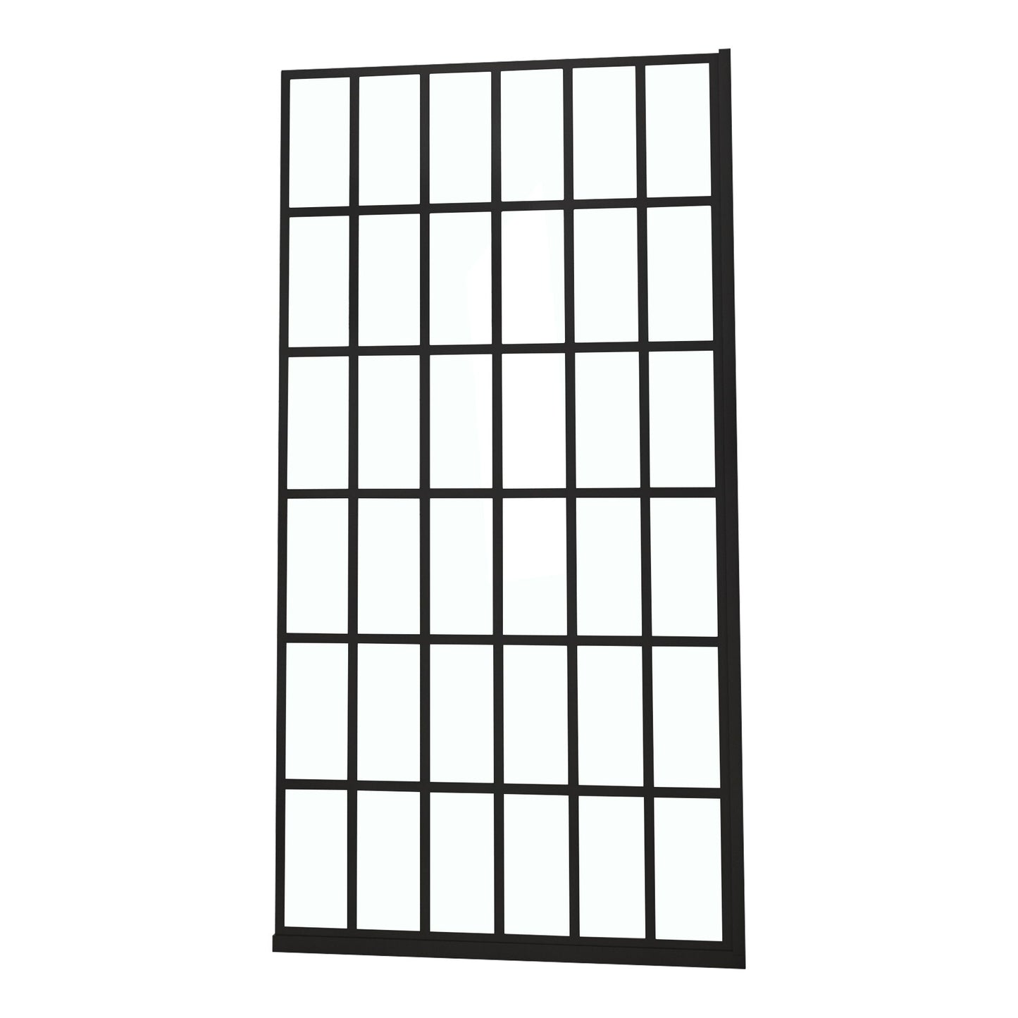 Frameless Fixed Shower Door, Open Entry Design Daily Nest
