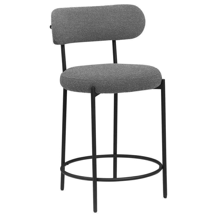 Viola - Boucle Upholstered Bar Stool (Set of 2) Coaster Fine Furniture