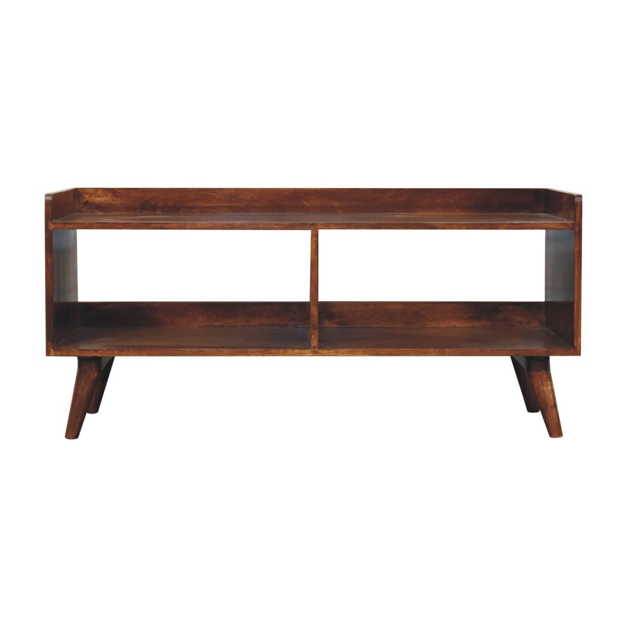 Open Top Media Unit - Brown Artisan Furniture