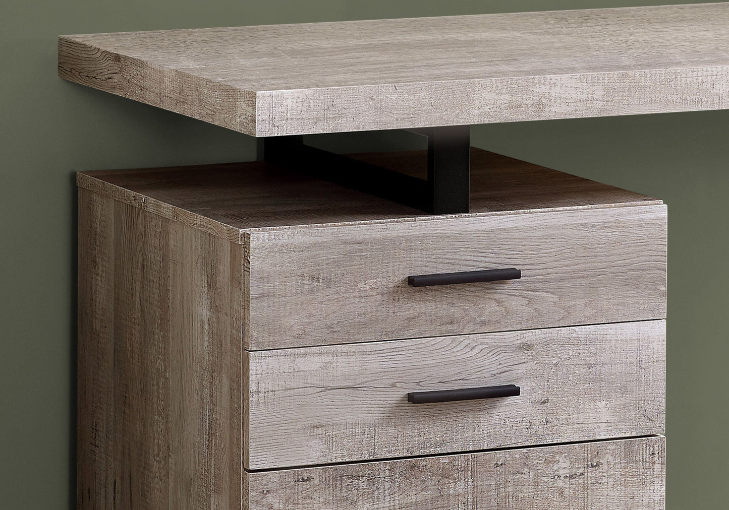 Computer Desk For Home Office, Left, Right Set - Up, Ample Storage Drawers 8th Street