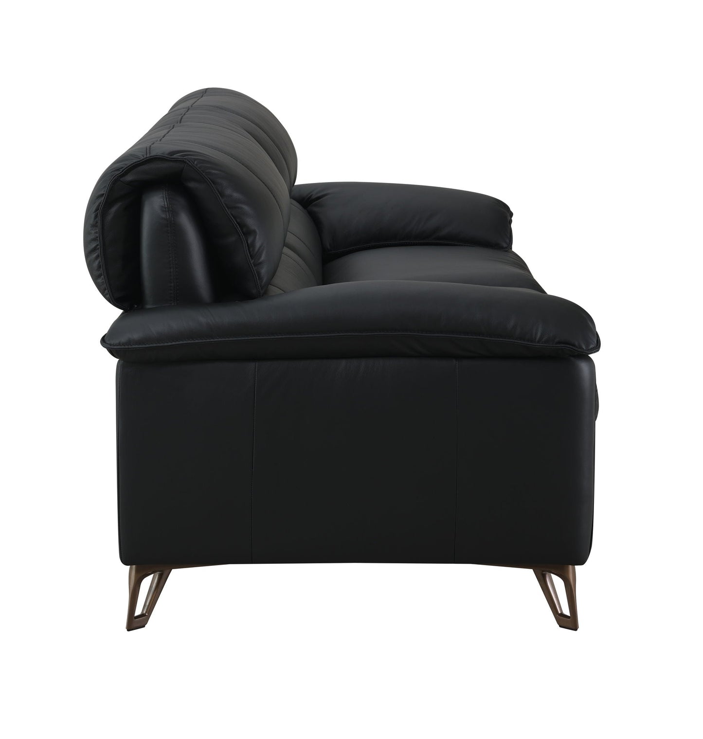 Eilene - Top Grain Leather Sofa - Black Acme