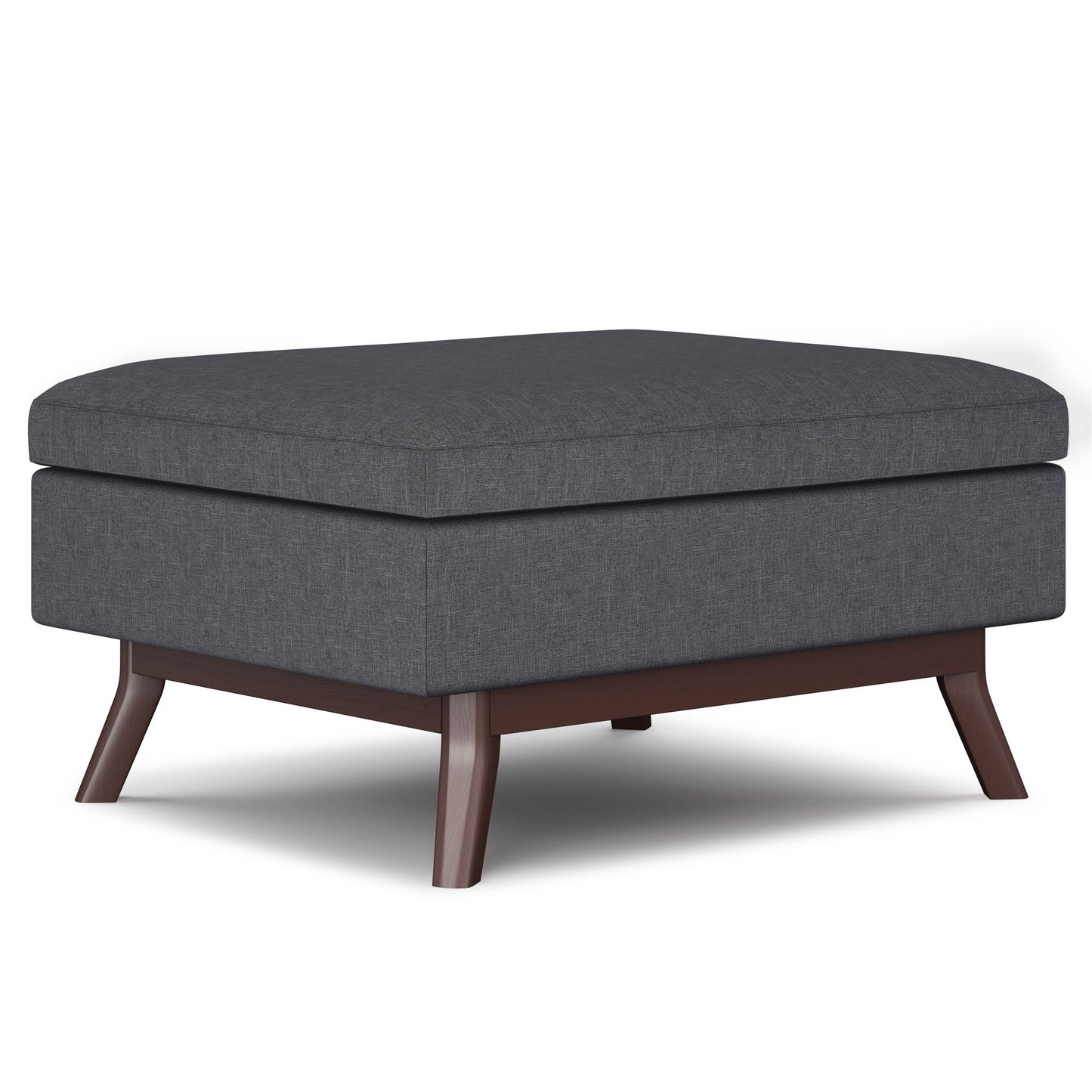 Owen - Upholstered Rectangular Storage Ottoman Simpli-Home