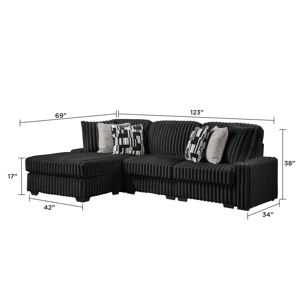 Puffy - Living Room Sectional Matrix Furniture Group