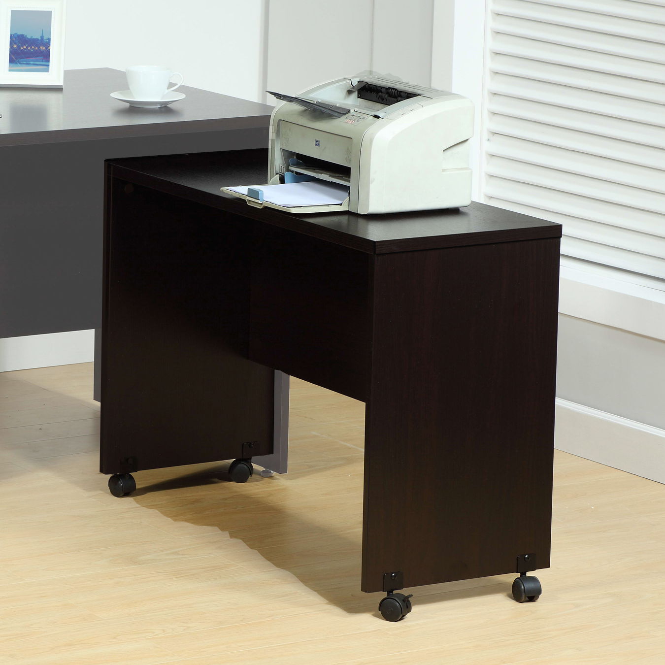 Printer Mobile Stand, Computer Desk, Home Office Desk Home Essentials