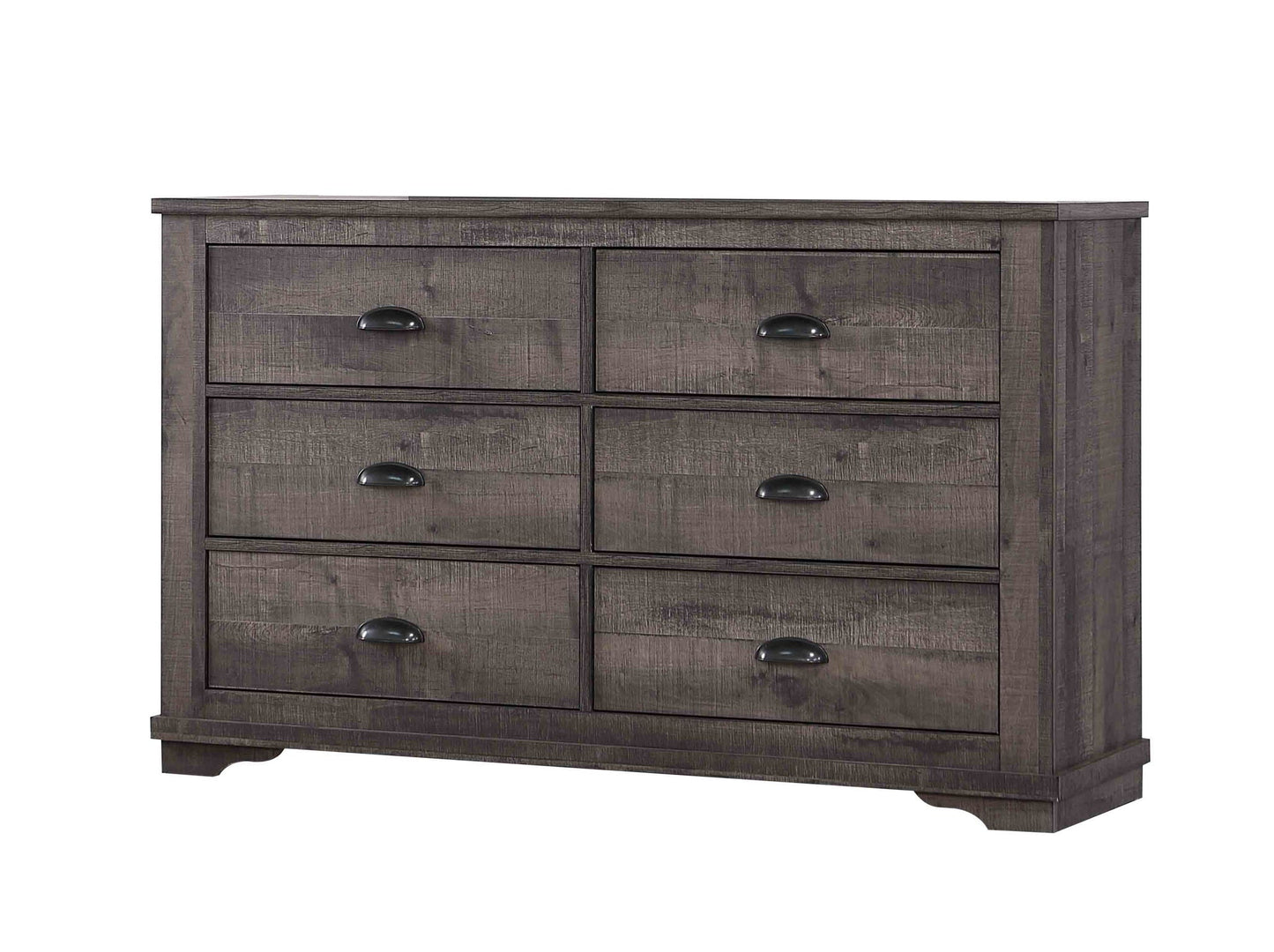 Coralee - Dresser, Mirror Crown Mark