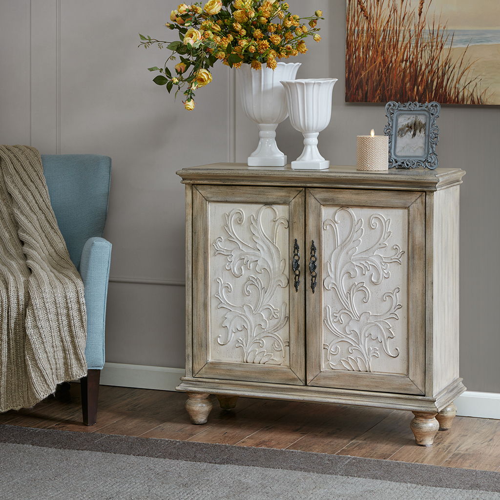 Driscoll - 2 Door Cabinet - Reclaimed Natural Madison Park