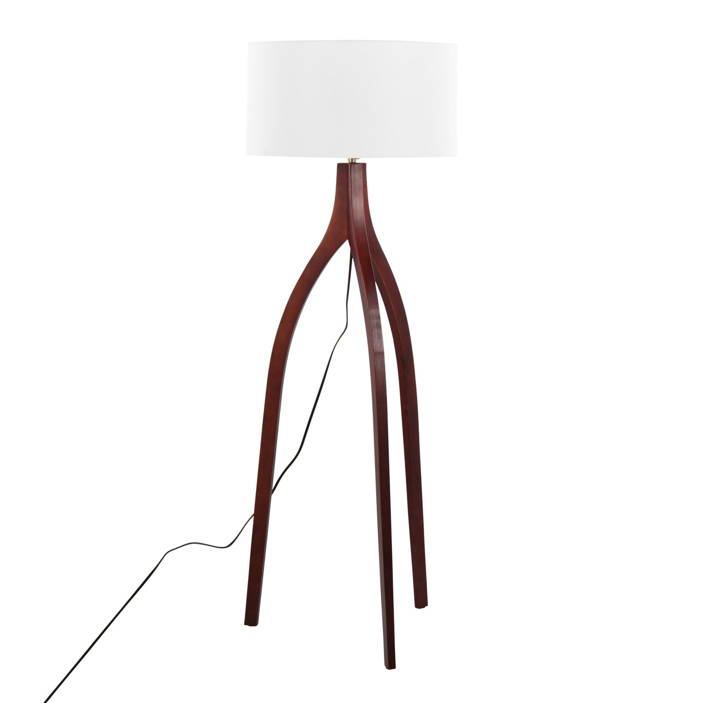 Wishbone - Contemporary Floor Lamp Lumi Source