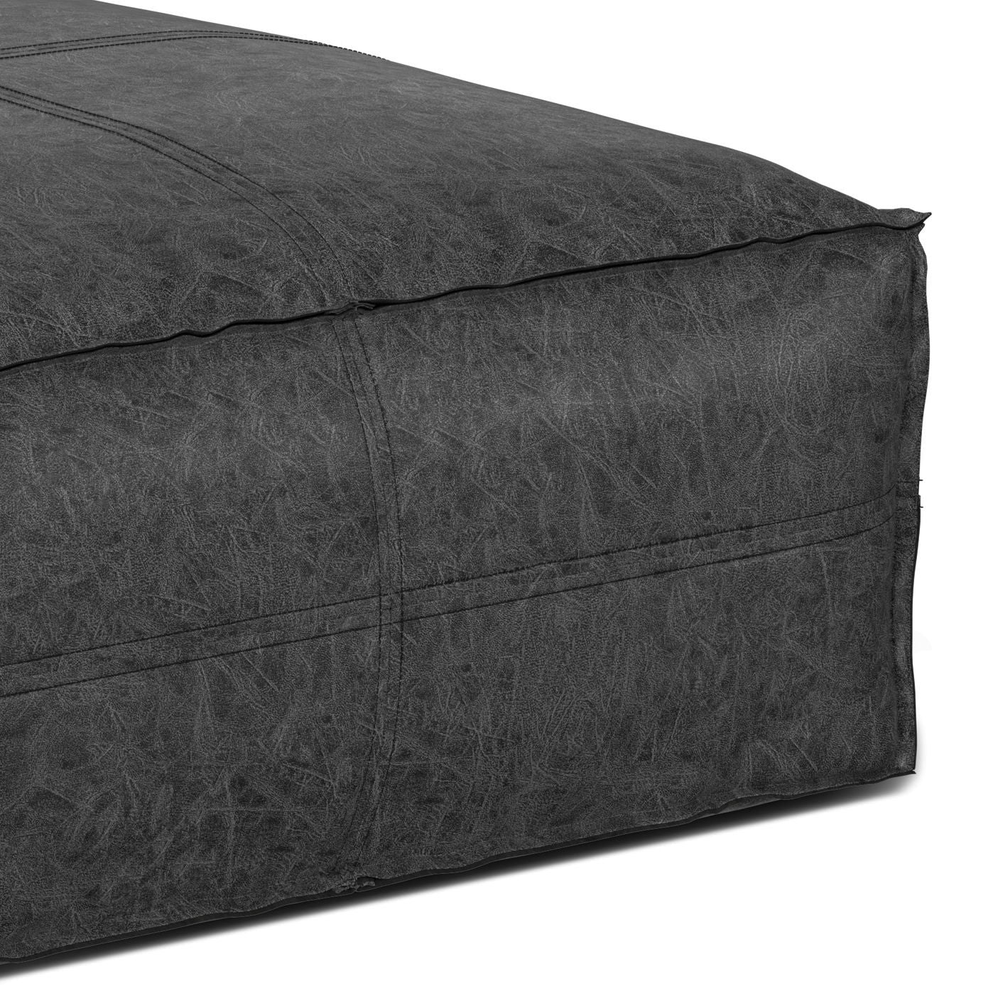 Brody - Large Square, Coffee Table Pouf Simpli-Home