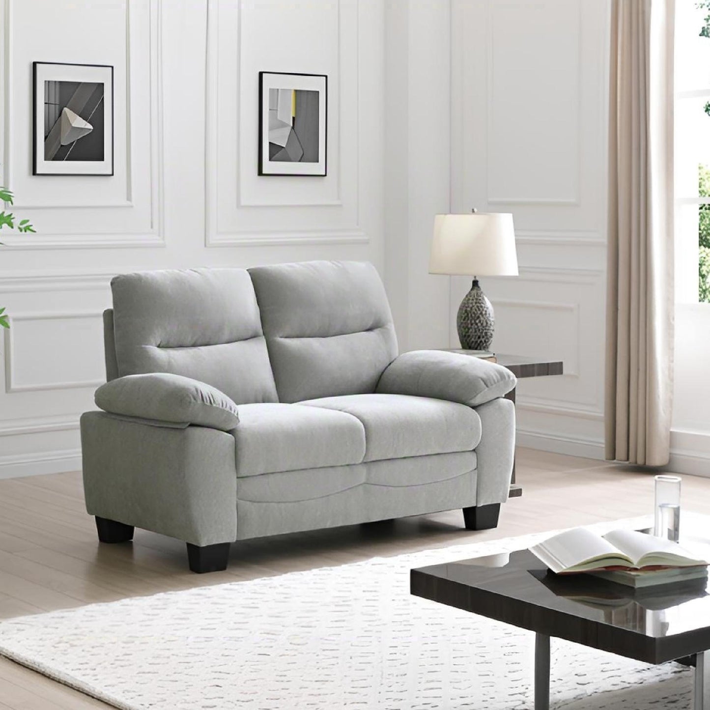 Summerton - Loveseat With Pillow Top Arms And Removable Back Glory Furniture