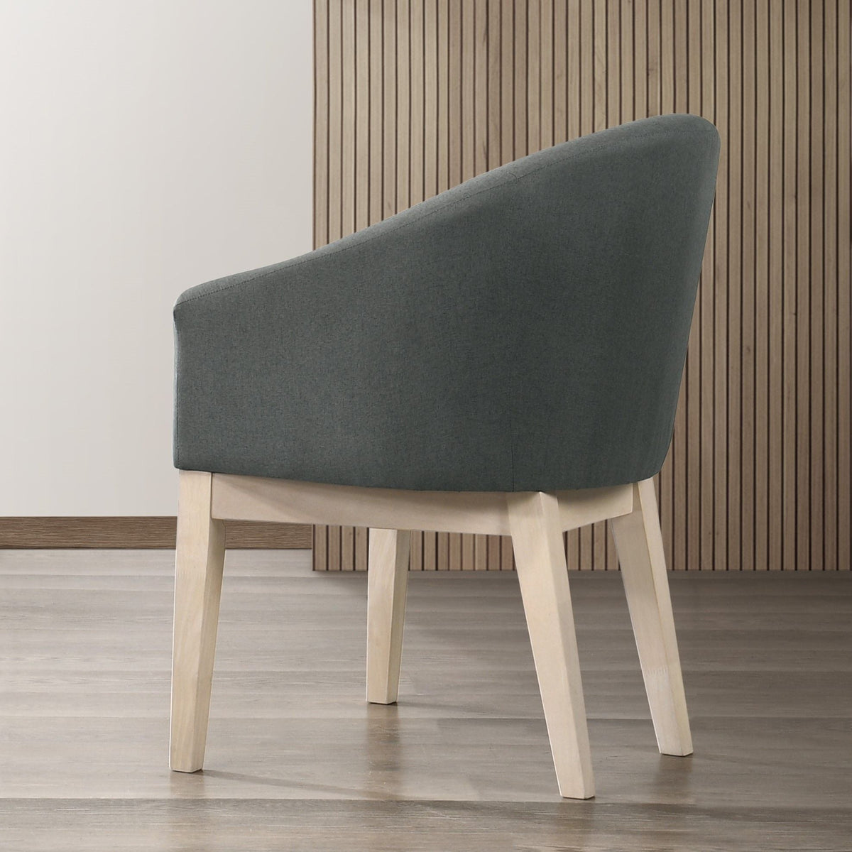 Neroli - Barrel Accent Chair (Set of 2) - Gray Lilola Home