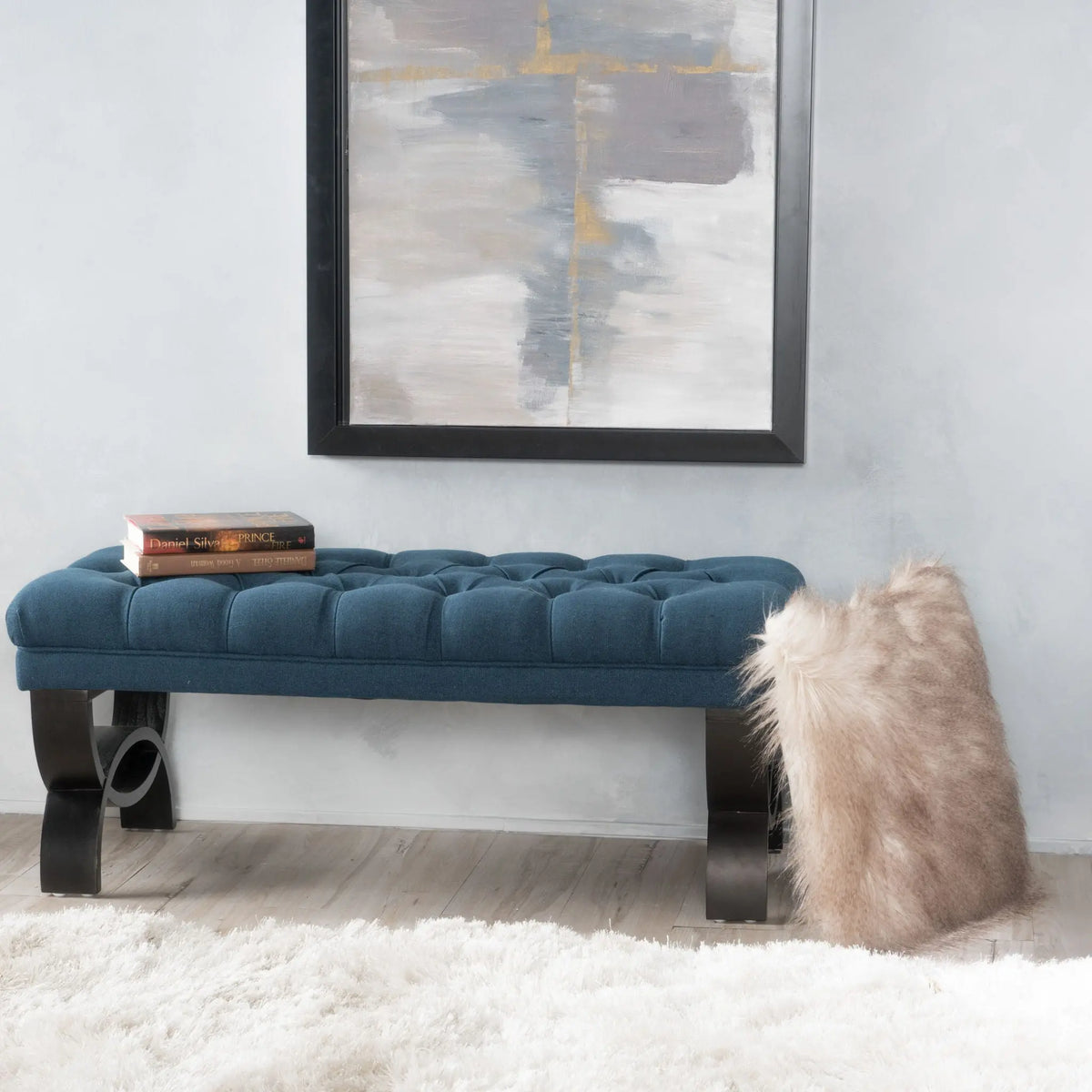 Hilton - Ottoman Bench Classic Style Noble House