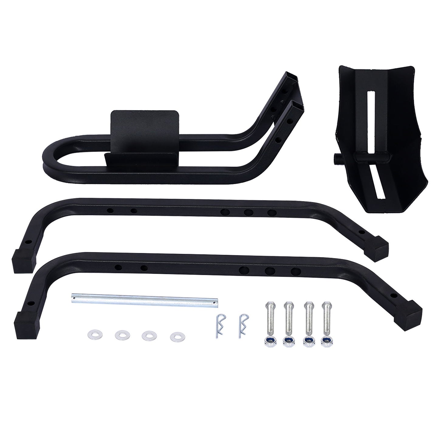 Heavy Duty Motorcycle Front Tire Chock For 17" 21" Wheels Stand 1200 Lbs Capacity - Black Daily Nest