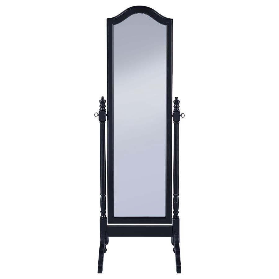 Cabot - Wood Adjustable Length Cheval Mirror CoasterEveryday