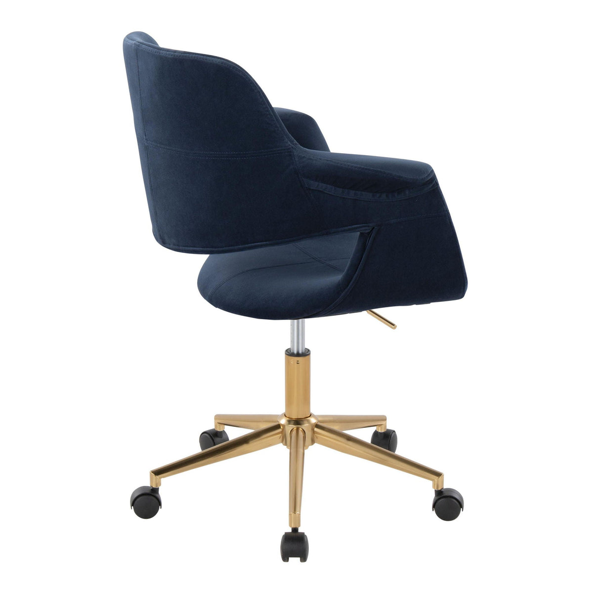 Vintage Flair - Mid Century Modern Office Chair Lumi Source