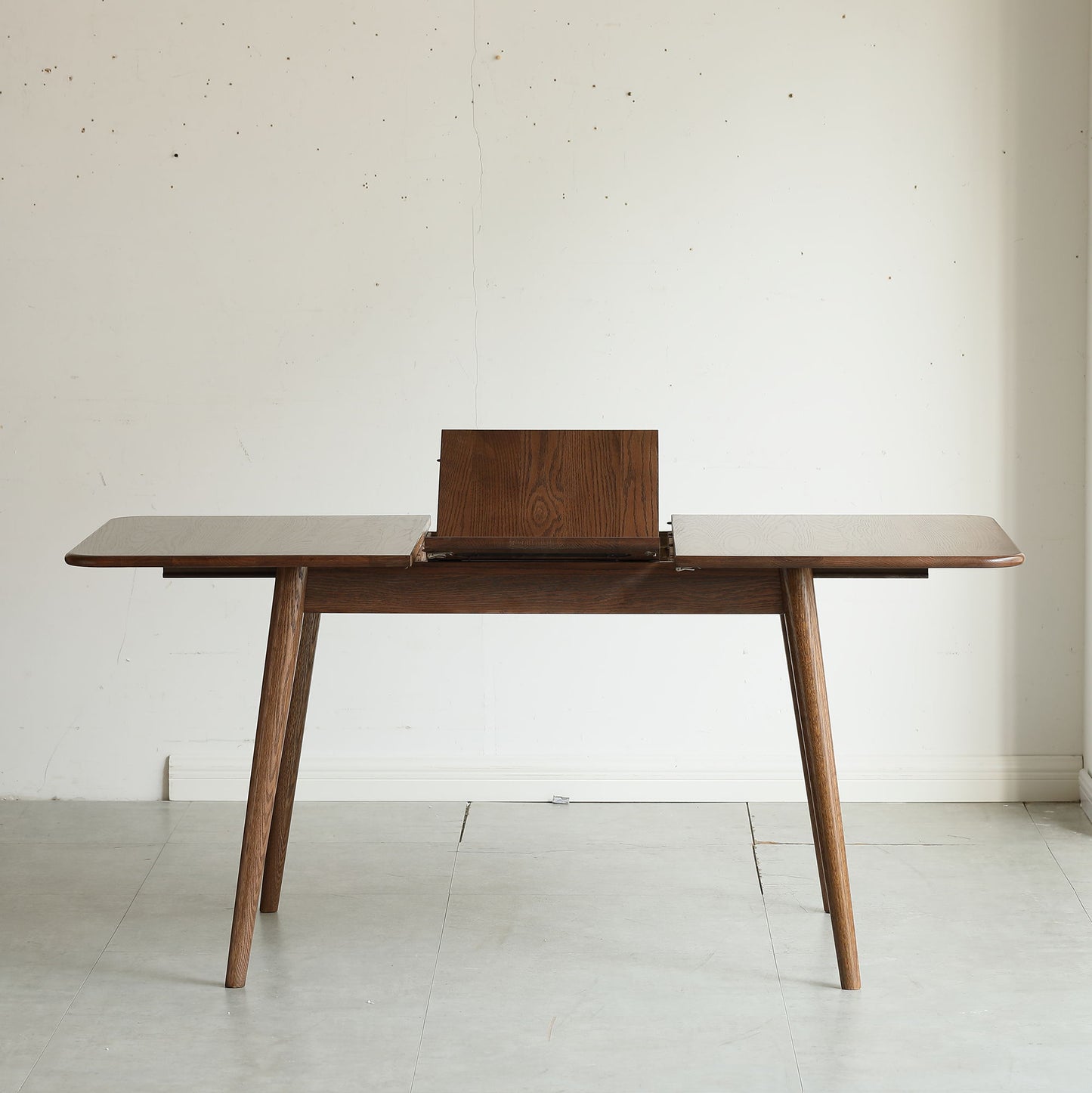 Round Corner Diagonal Leg Telescopic Table For 6 - 8 People To Meet Dining Table Home Essentials