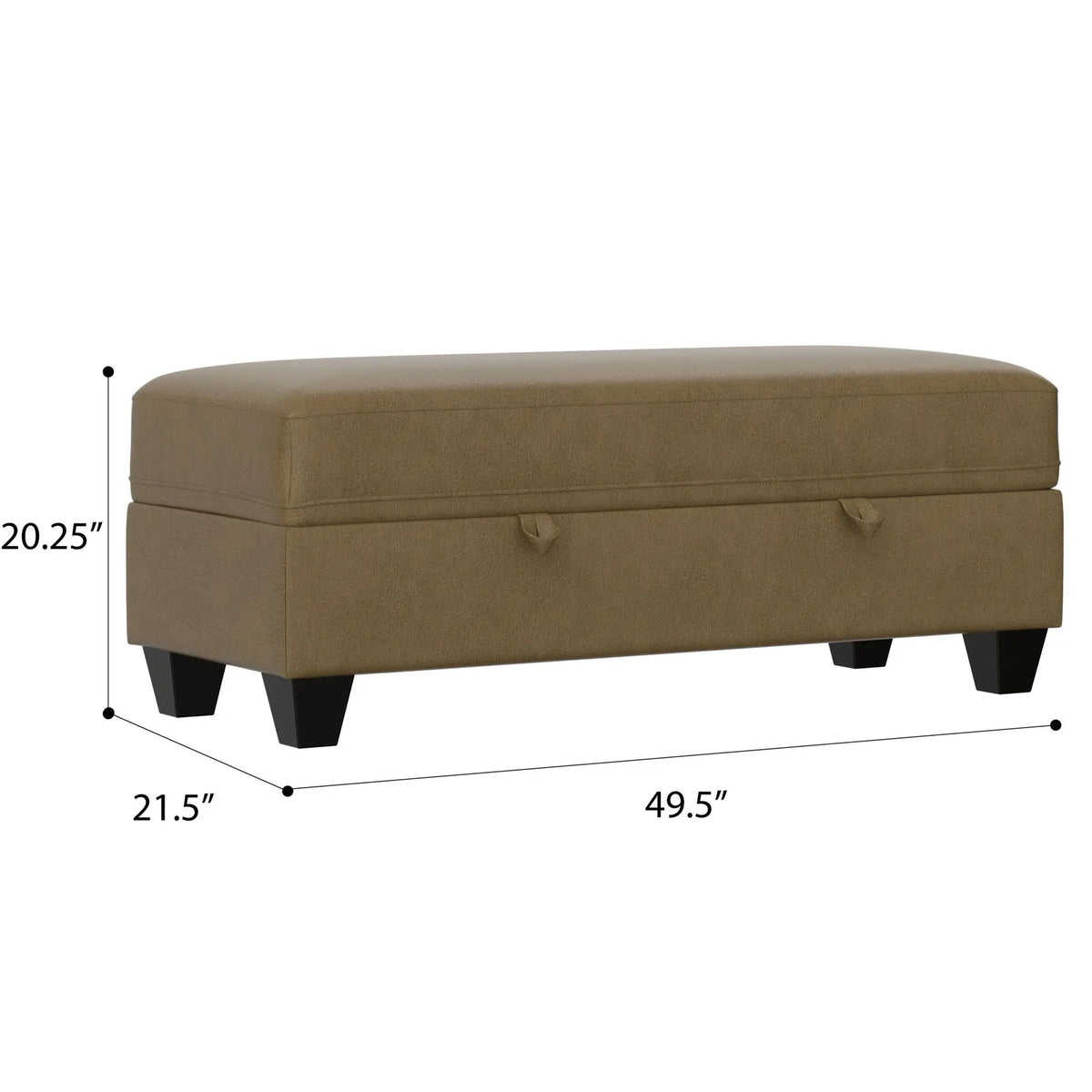 Drason - Storage Ottoman Emerald Home