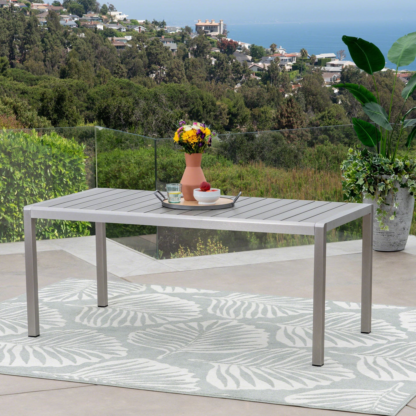 Coral - Outdoor Dining Table Noble House