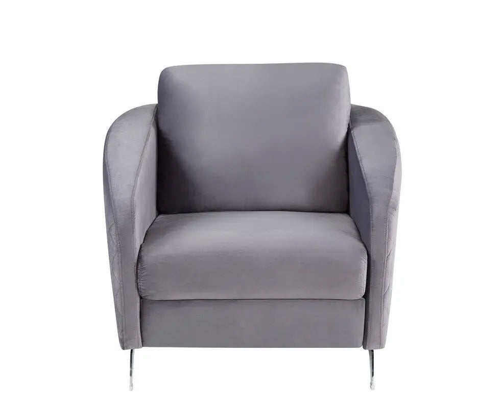 Sofia - Velvet Modern Chic Accent Armchair Lilola Home
