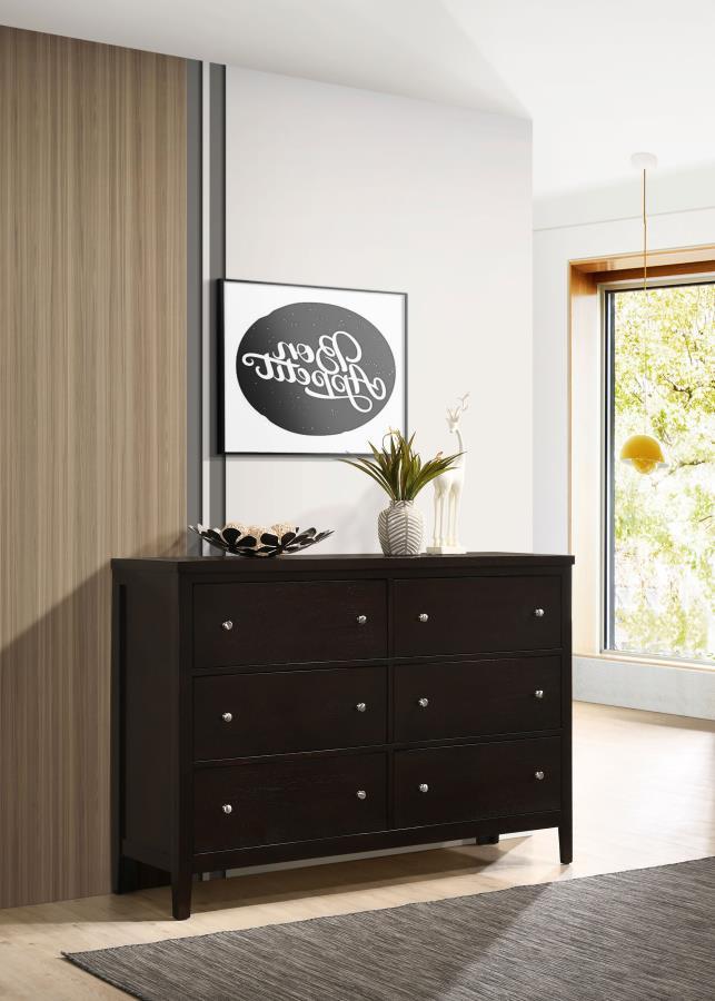 Carlton - 6-Drawer Dresser CoasterEveryday