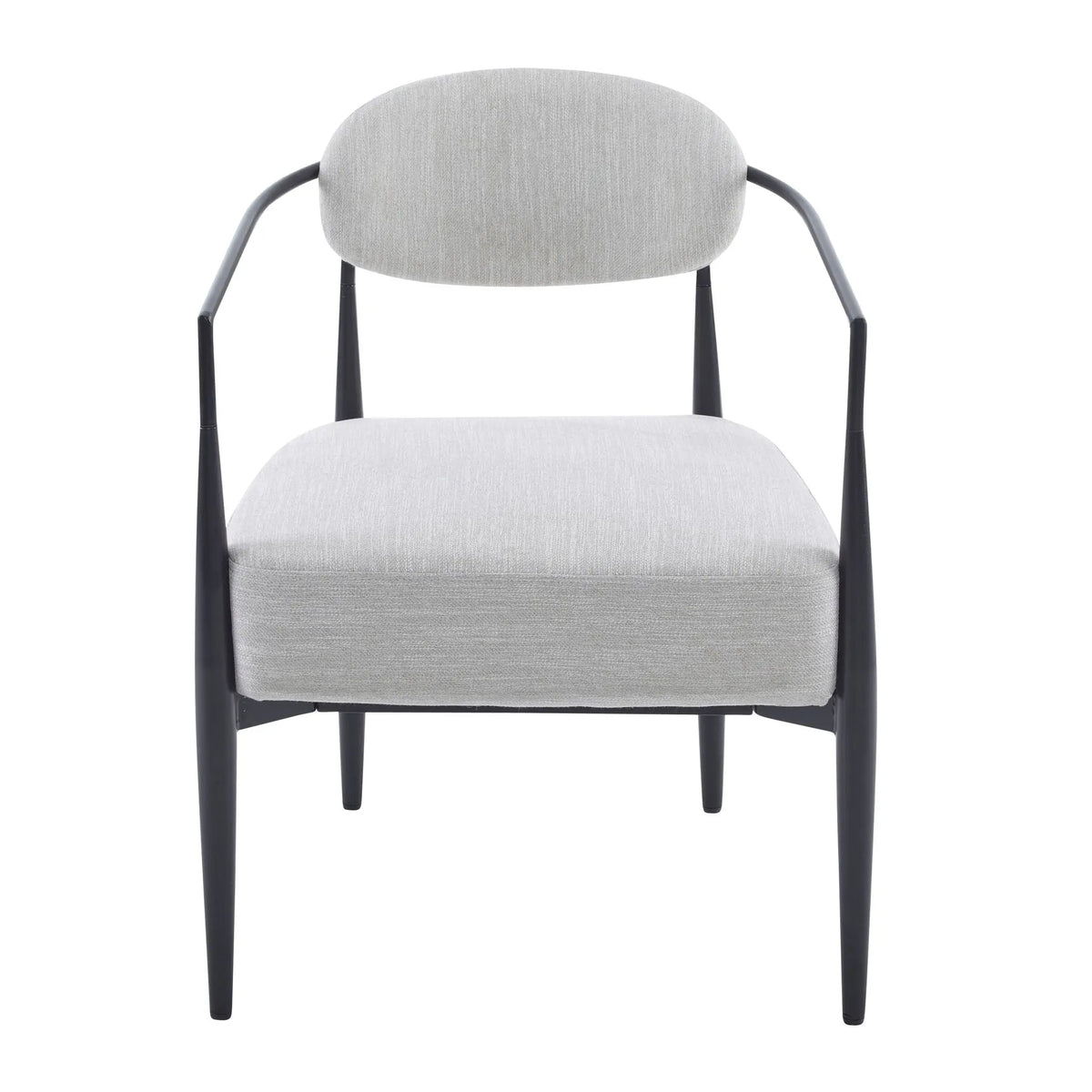Modern Upholstered Accent Armchair With Pocket Spring Seat Noble House