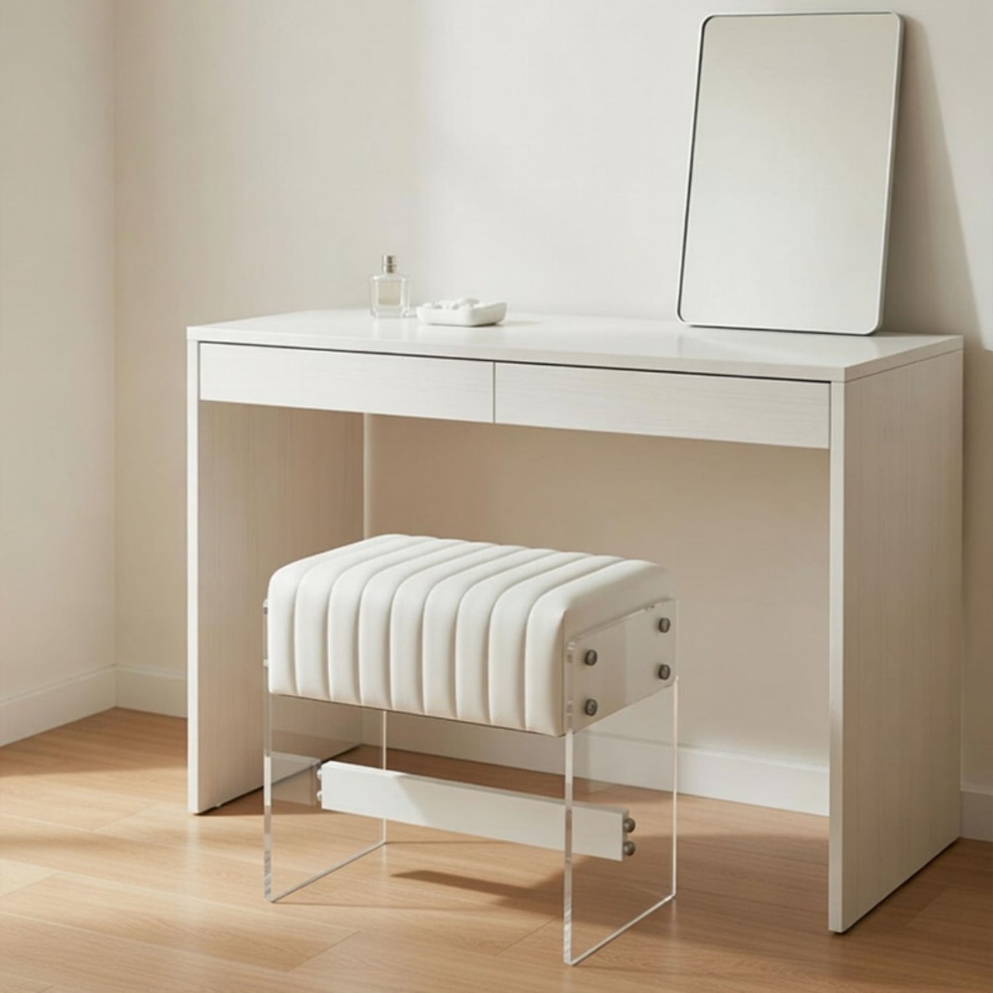 Stool - White Home Essentials