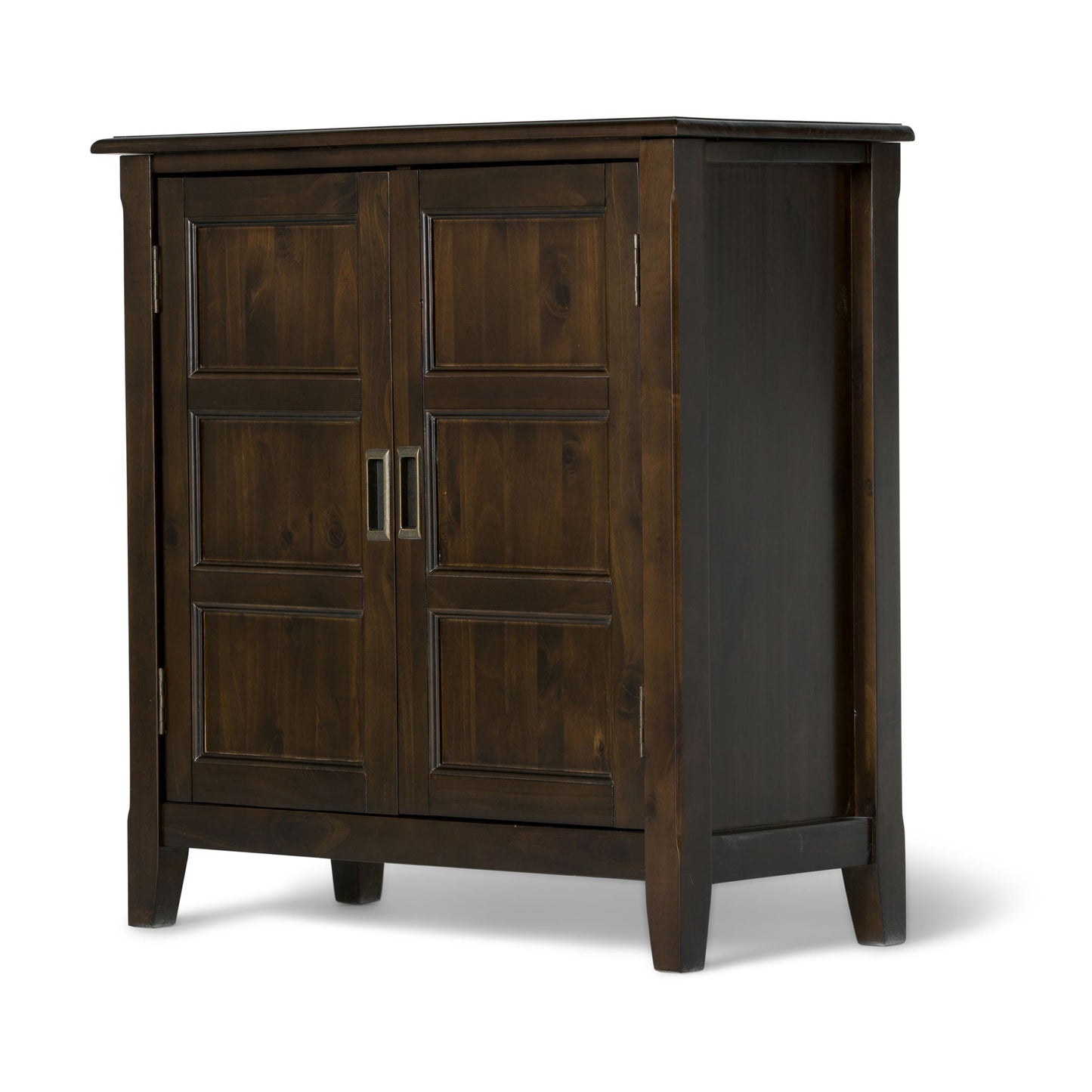 Burlington - Handcrafted Low Storage Cabinet Simpli-Home