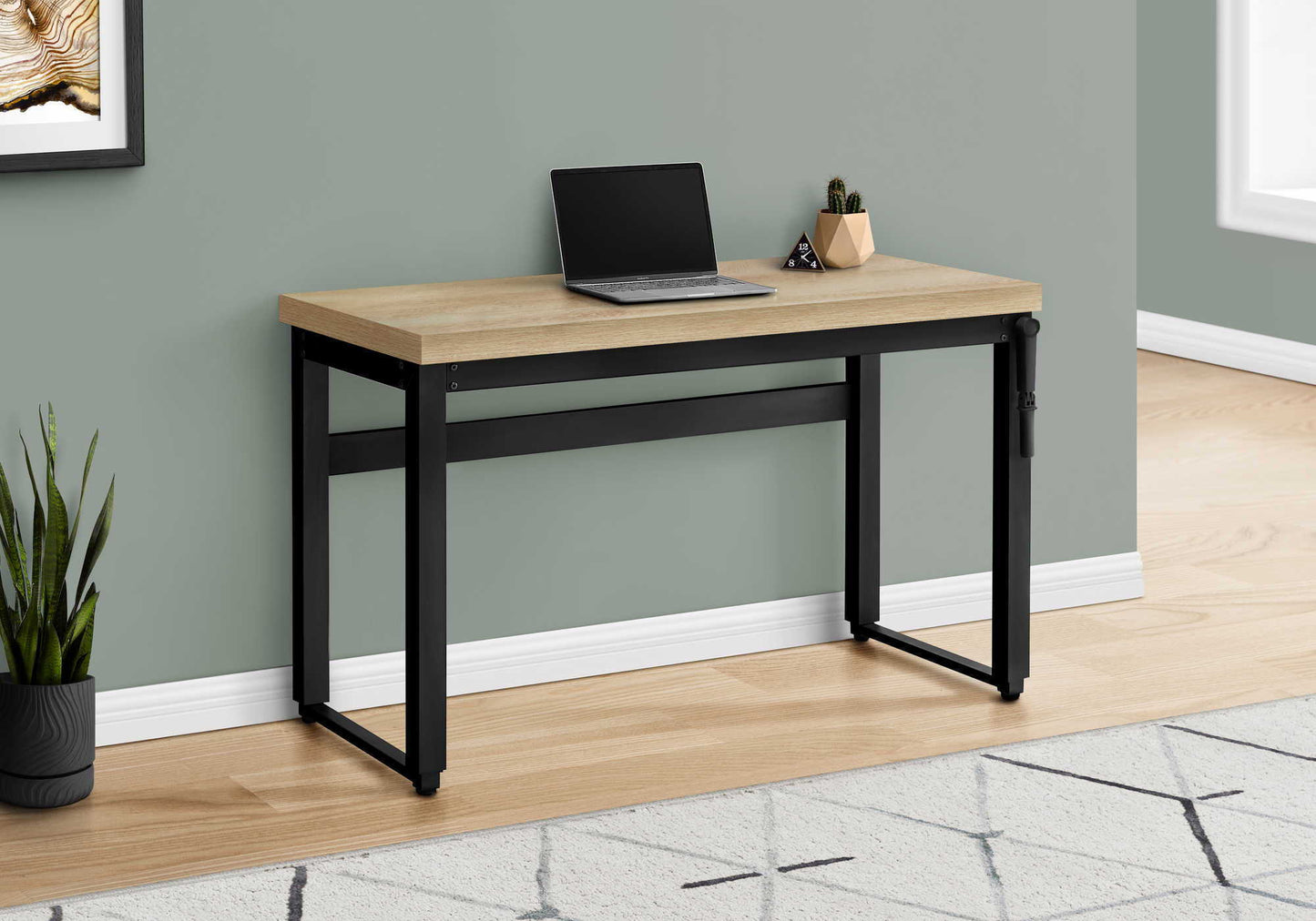 Computer Desk, Home Office, Standing, Adjustable, Laptop, Contemporary & Modern 8th Street