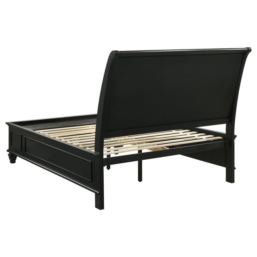 Sandy Beach - Storage Sleigh Bed CoasterEssence