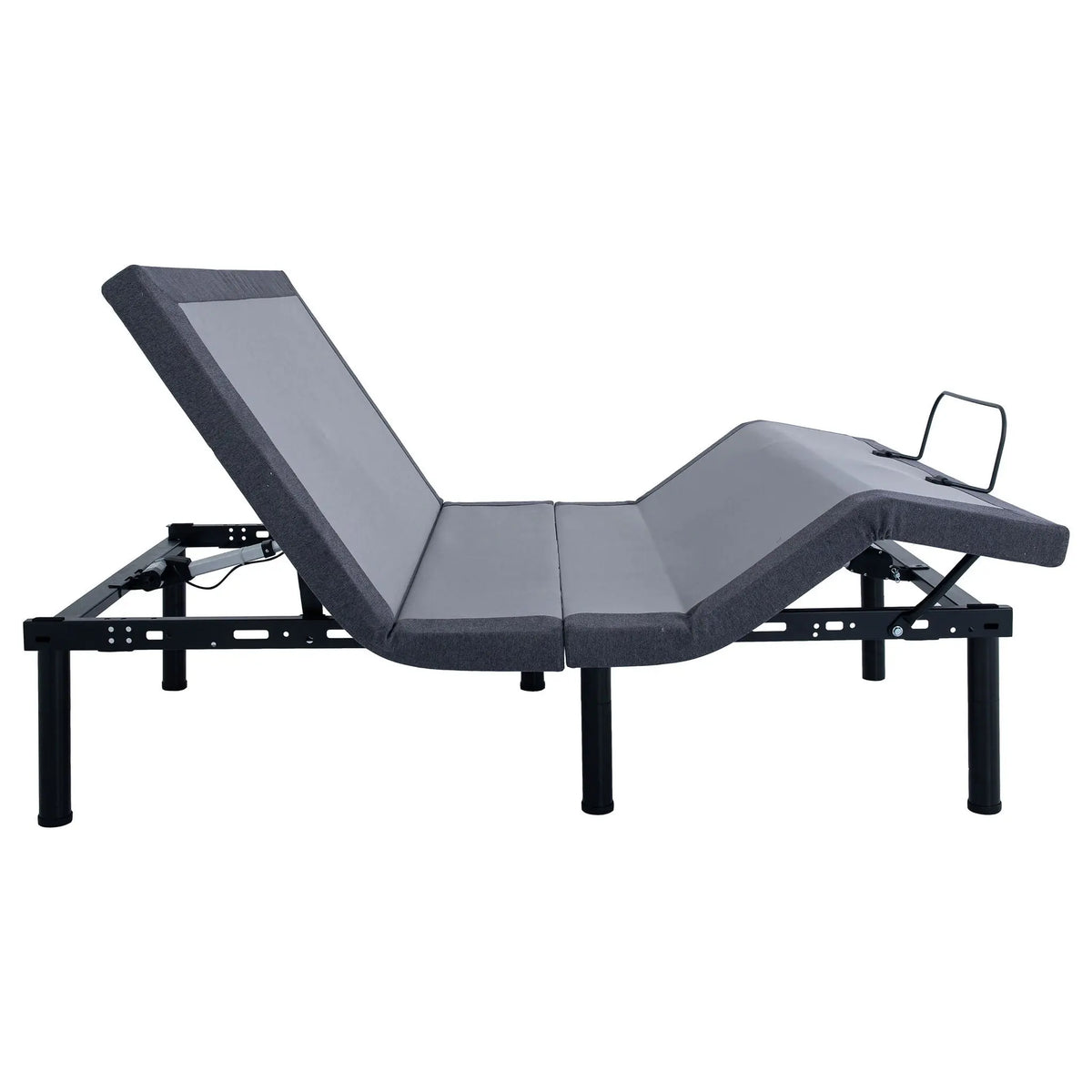Kelven - Adjustable Bed Base With Wireless Remote And Dual Massage Motors Furniture Max