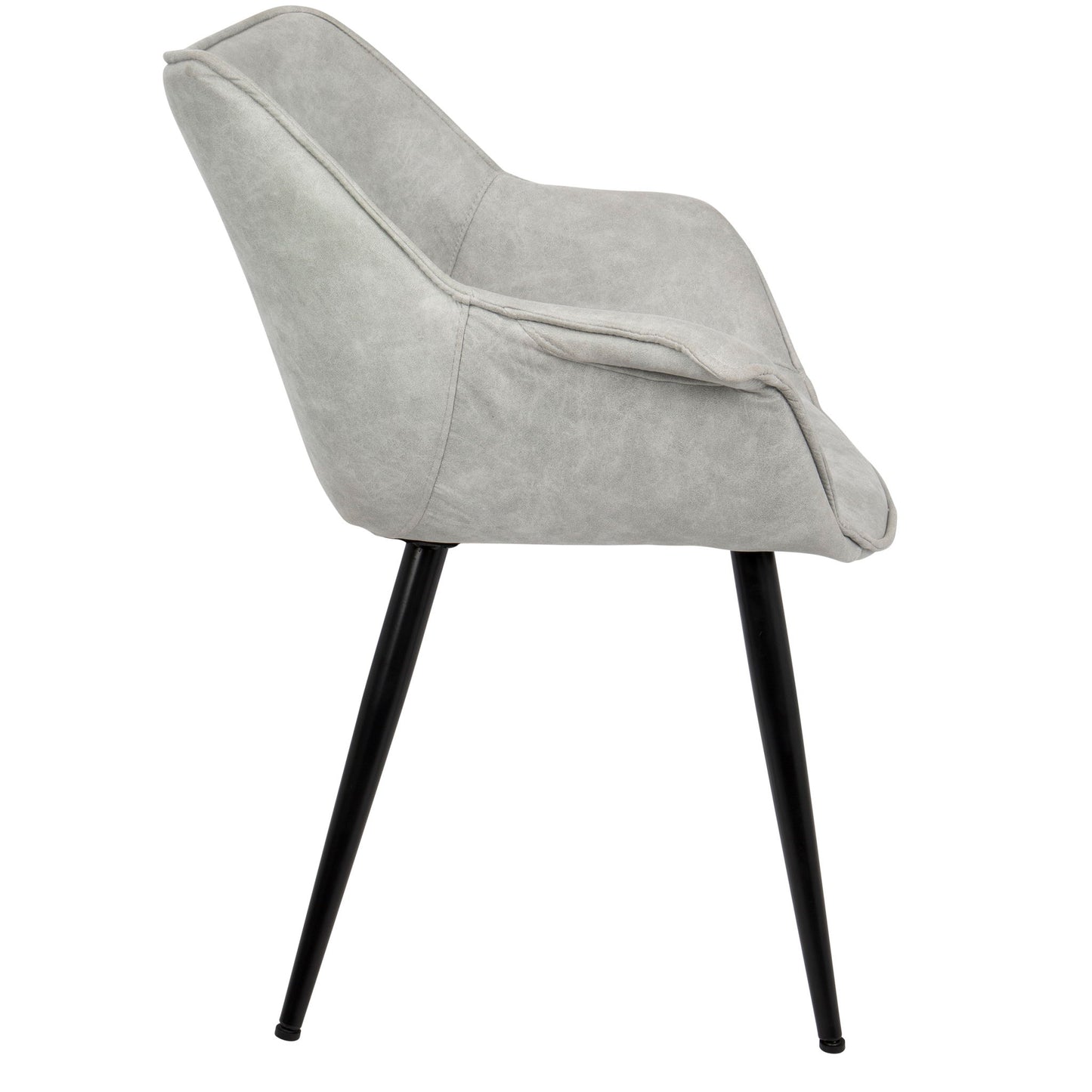 Wrangler - Industrial Chair (Set of 2) - Light Gray Lumi Source