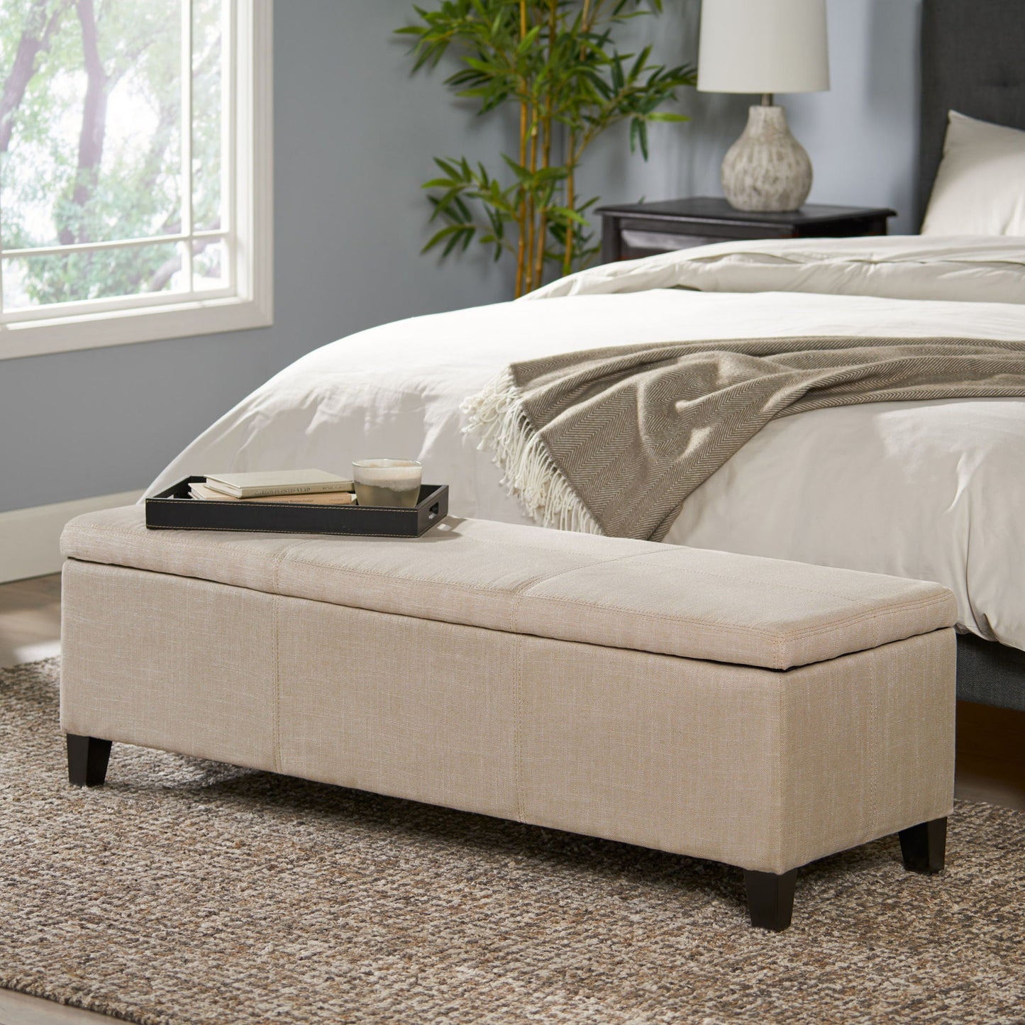 Glouster - Contemporary Storage Ottoman Noble House