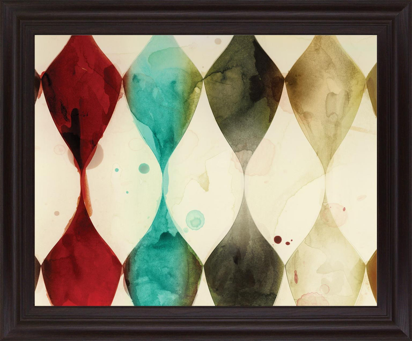 Vivid Hourglass - 28" x 34" Framed Wall Art Classy Art