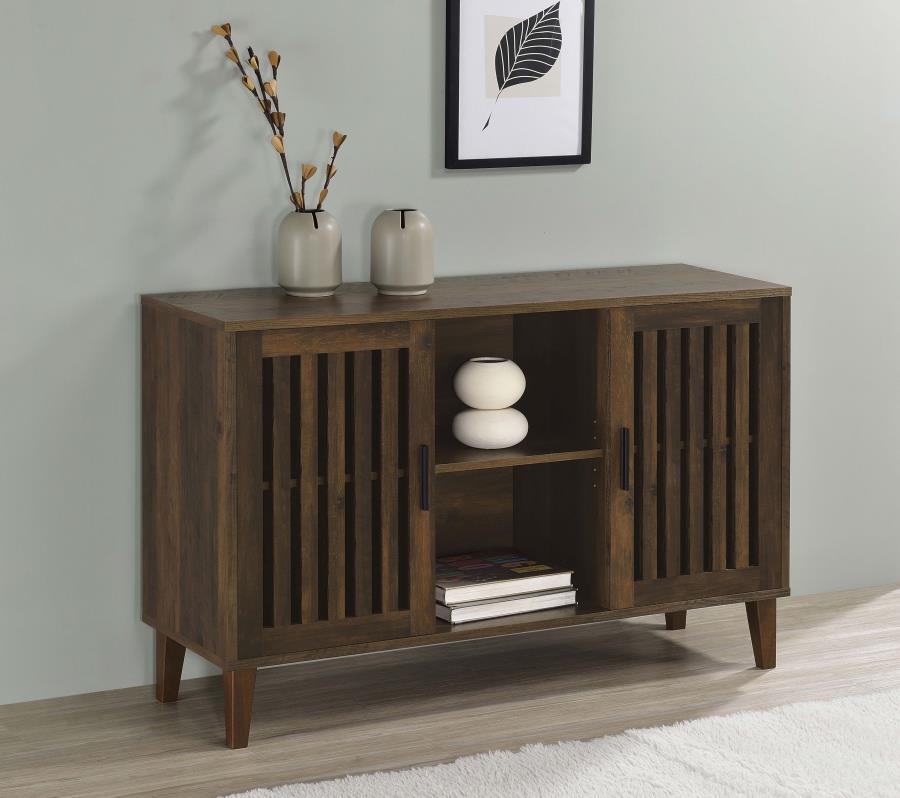 Torin - 2 Door Engineered Wood Accent Cabinet - Dark Pine Coaster Fine Furniture